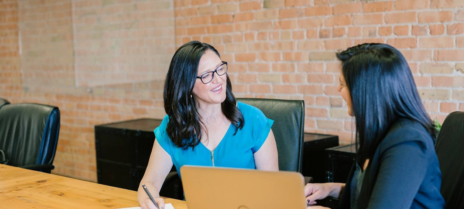 A GrowthBridge working session with a small-business owner